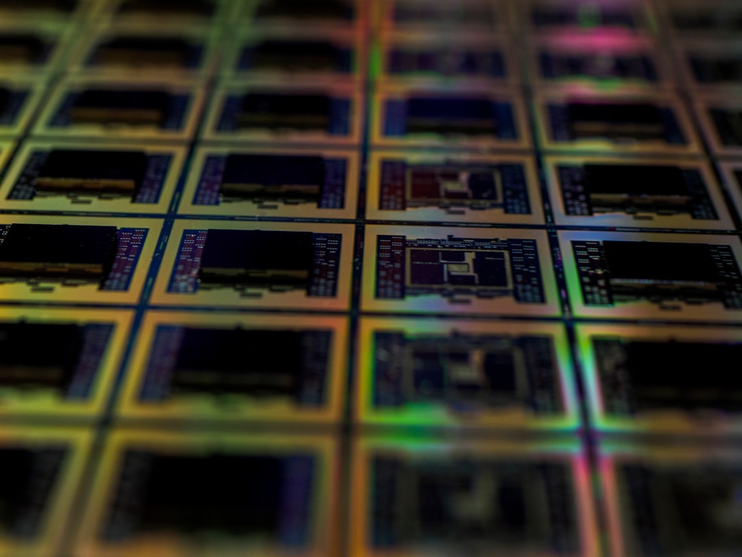 High-bandwidth memory semiconductor architecture close-up